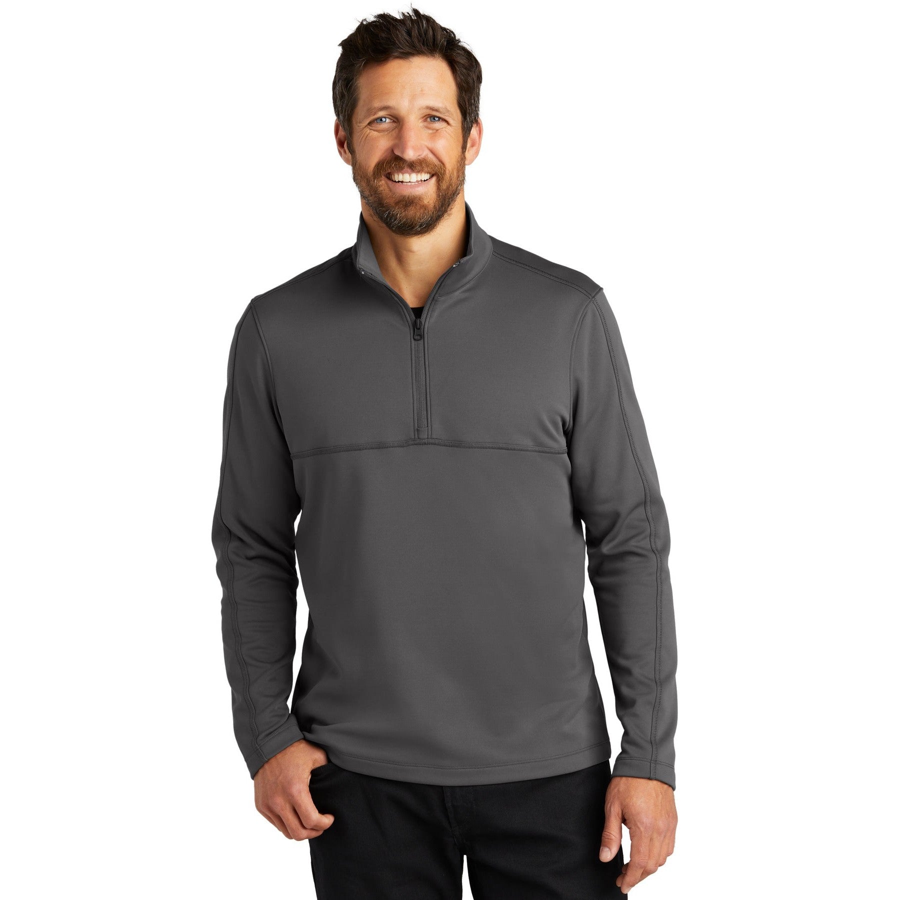 Port Authority-Port Authority® Smooth Fleece 1/4-Zip F804-MedTech-2